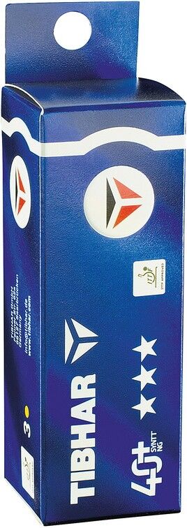 3 palline da ping-pong Tibhar PP 40+