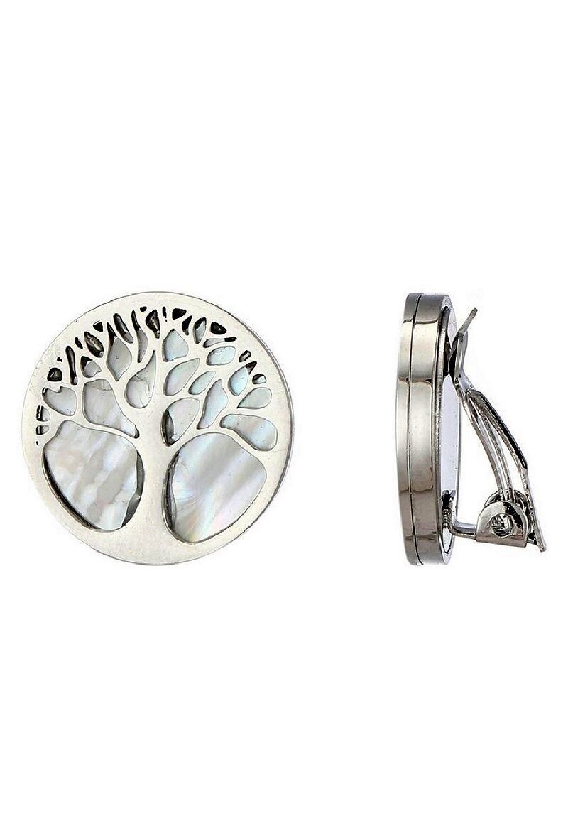 Orecchini a clip in acciaio inossidabile Zakiah