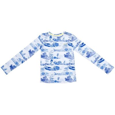 Tee-shirt anti-UV enfant manches longues Romy Taille:Taille 6 ans