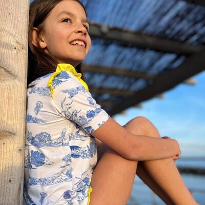 T-shirt anti UV a maniche corte per bambine Romy Taglia: Taglia 3-4 anni
