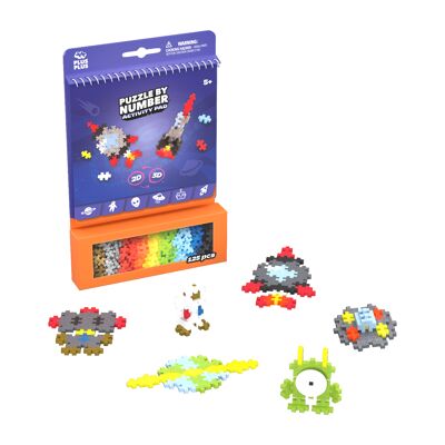 Blocco 12 attività 150 pezzi "Spazio" / Gioco di costruzione / Educativo / Motricità fine