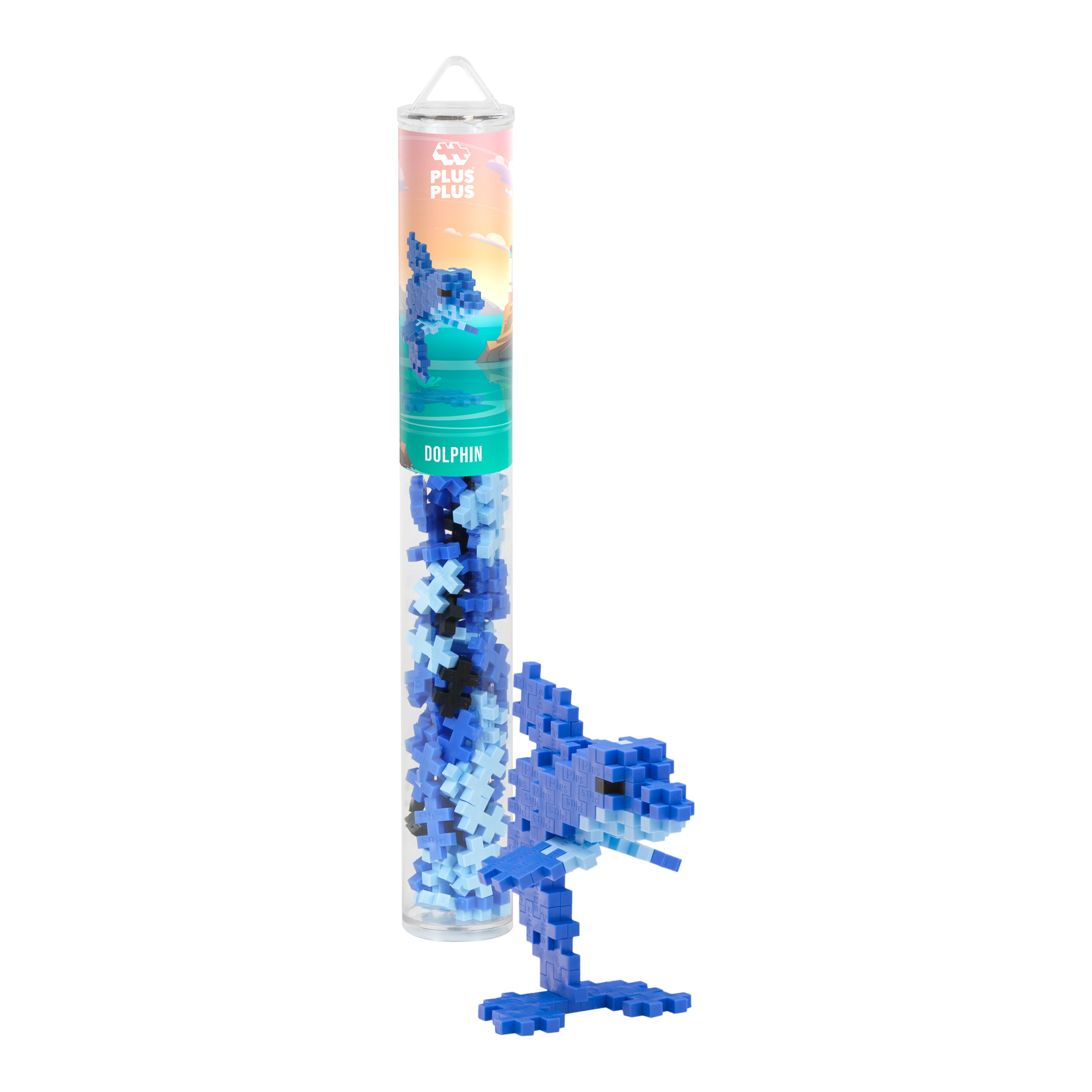 Dolphin Tube 100 Pcs / Construction Game / Educational / Fine Motor Skills