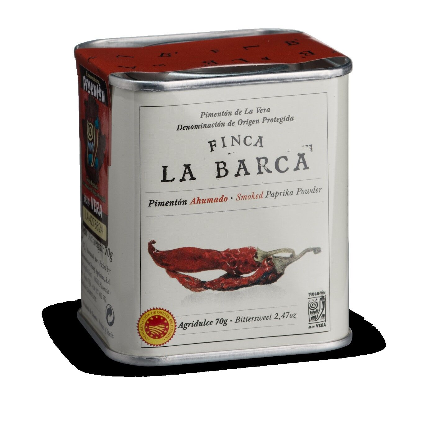 Pimentón Ahumado de La Vera Lata Agridulce 70g - 24 unidades