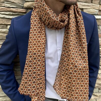 Sciarpa da uomo in 100% cotone