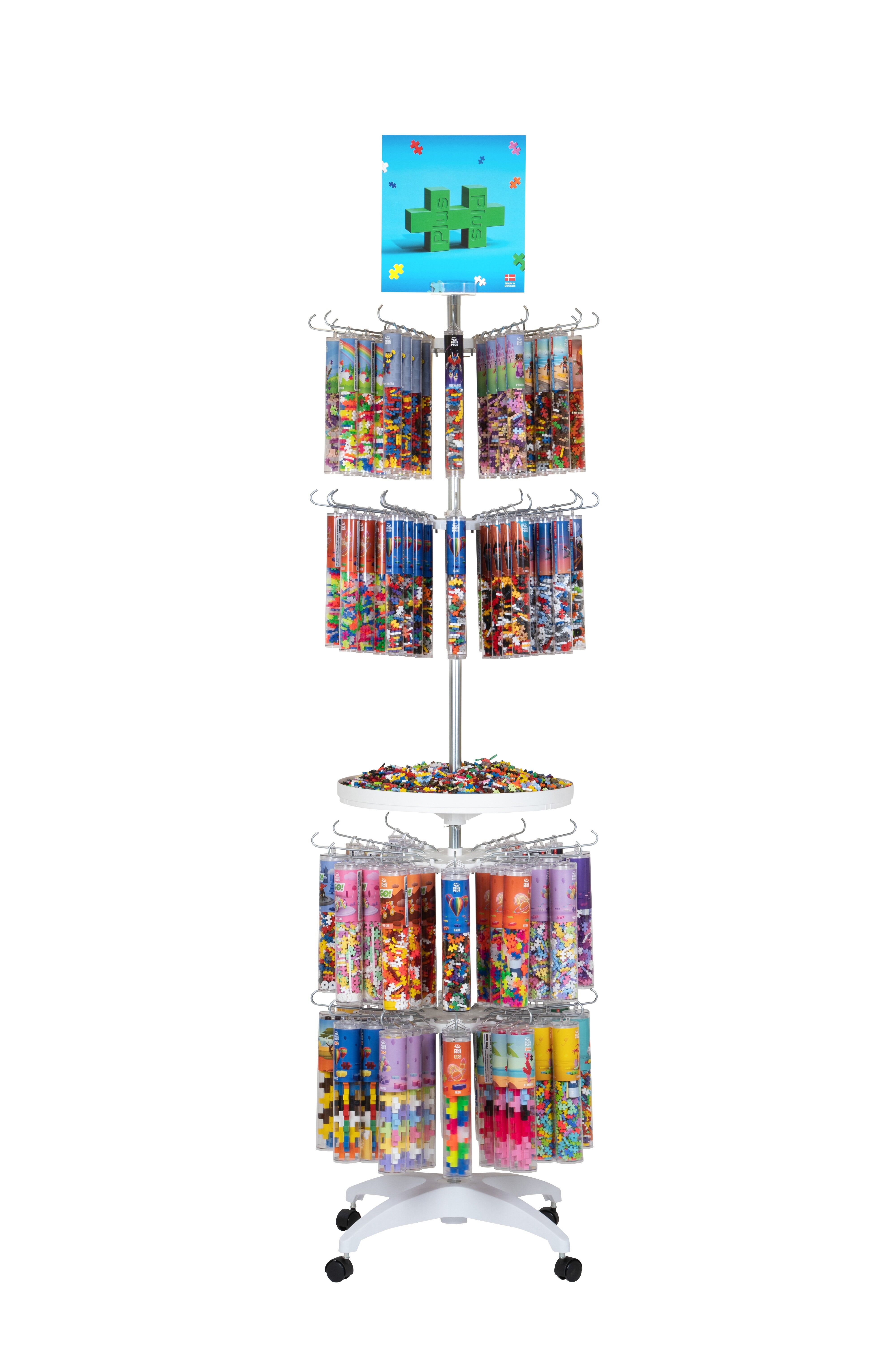 Display 210 Röhren 4 Schalen, 48 Stäbe / Konstruktionsspiel / Pädagogisch / Feinmotorik