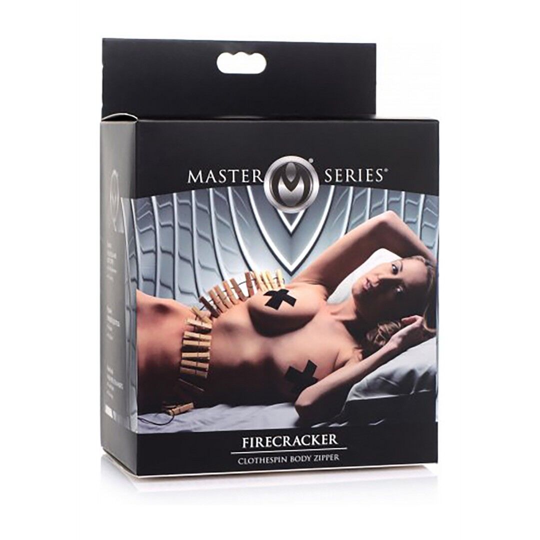 Firecracker - Catena per il corpo con 24 mollette