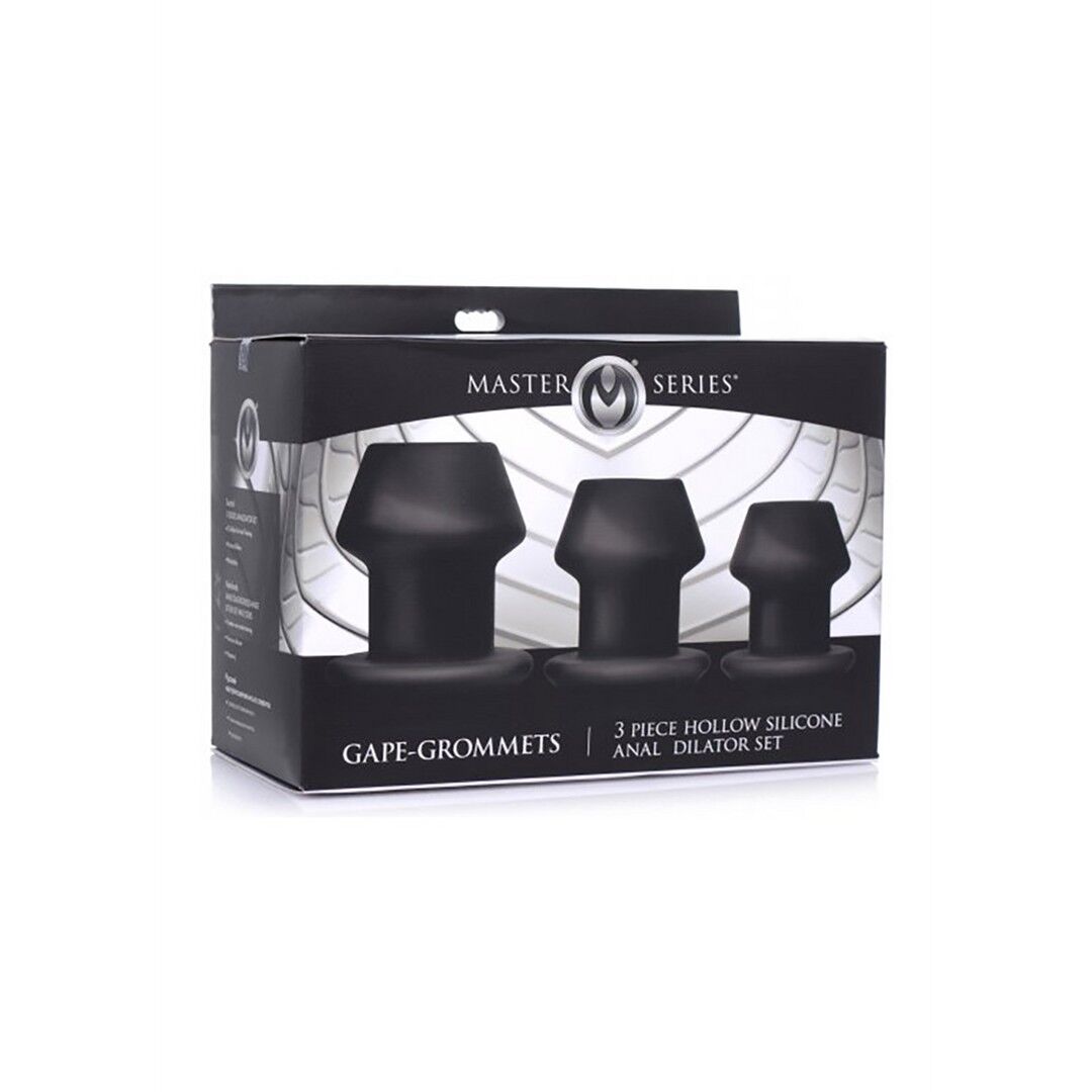 Gape-Grommets - Hollow Anal Dilator Set