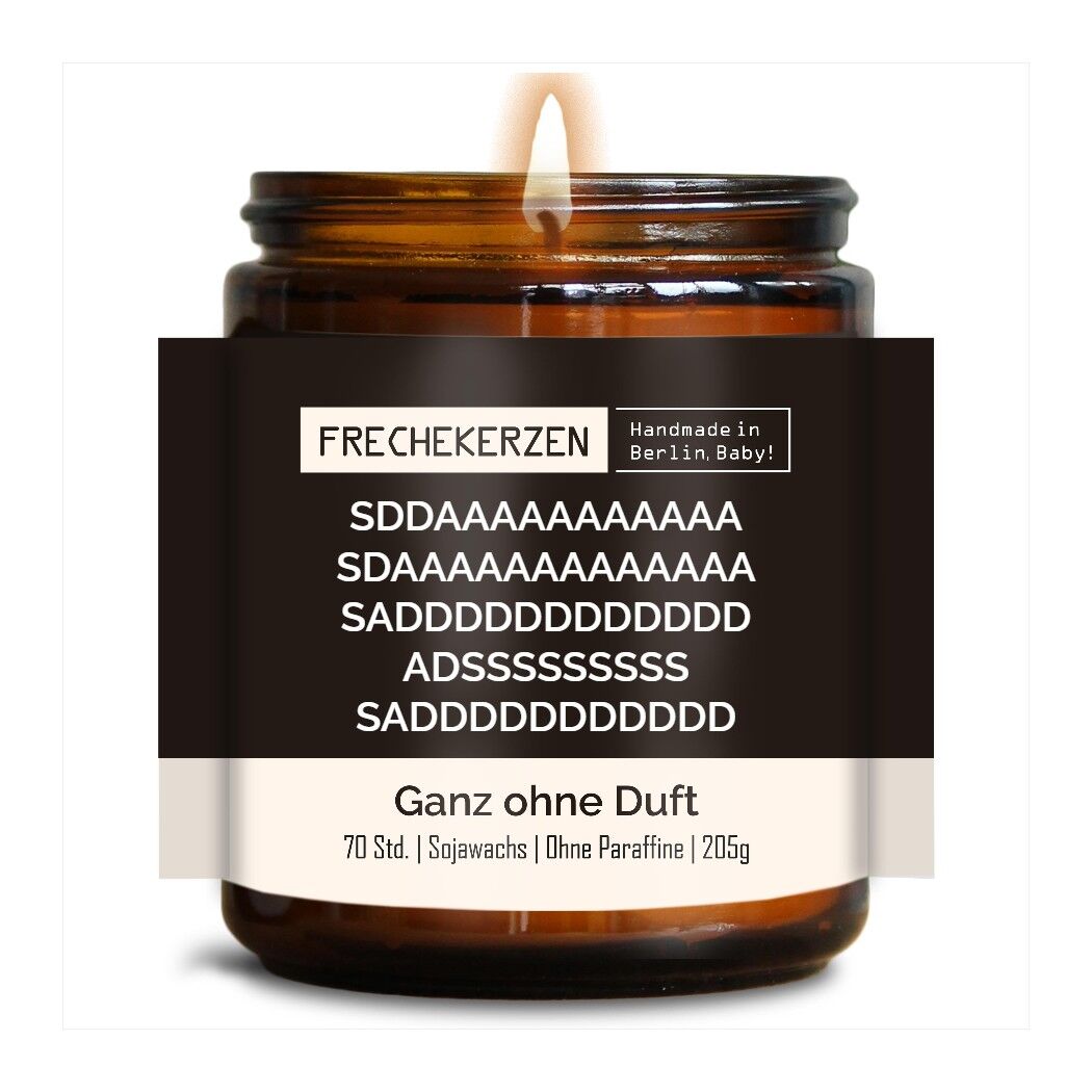 Bougie parfumée personnalisée