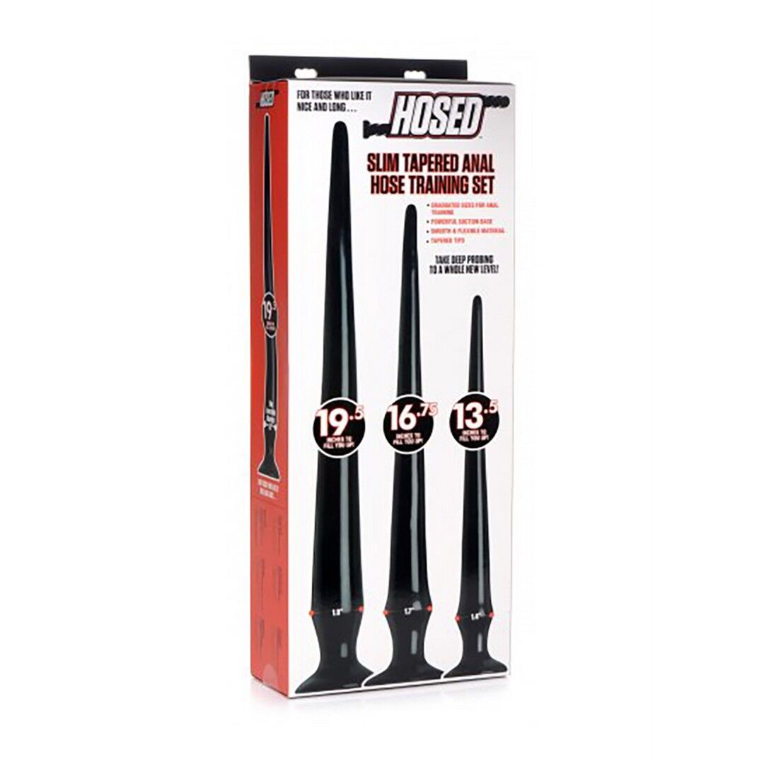 Schmal zulaufendes Analschlauch-Trainingsset