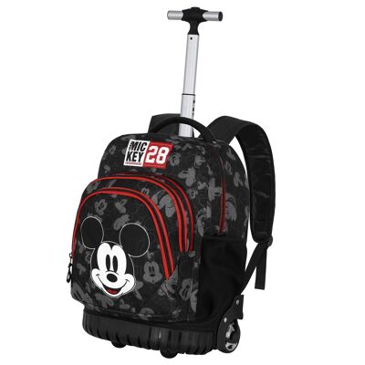 Zaino trolley Disney Mickey Mouse Year-GTS FAN, nero