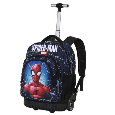 Zaino trolley Marvel Spiderman Maximum-GTS FAN, blu