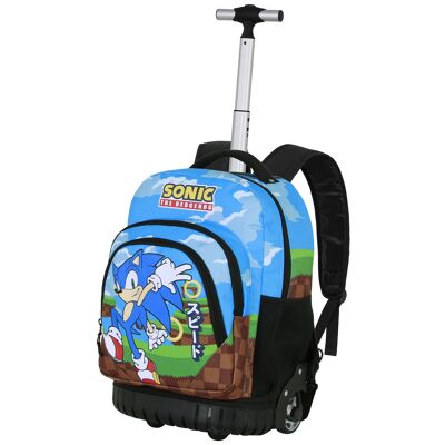 Sonic The Hedgehog - Zaino trolley SEGA Greenhill-GTS FAN, multicolore