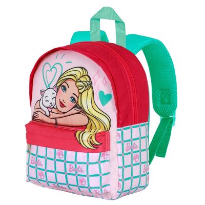 Zaino per la scuola materna Barbie Pets-Joy, rosa