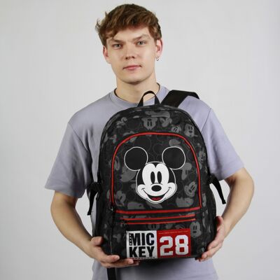 Zaino Disney Mickey Mouse Year-Fight FAN 2.2, Nero