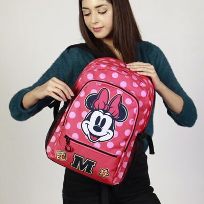 Zaino Disney Minnie Mouse Class-Fight FAN 2.2, Rosa