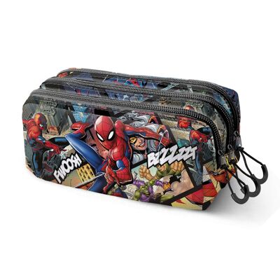 Marvel Spiderman Panels-Estuche Portatodo Trick FAN 2.2, Multicolor