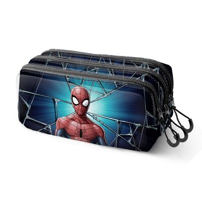 Trousse à crayons Marvel Spiderman Maximum-Trick FAN 2.2, bleu