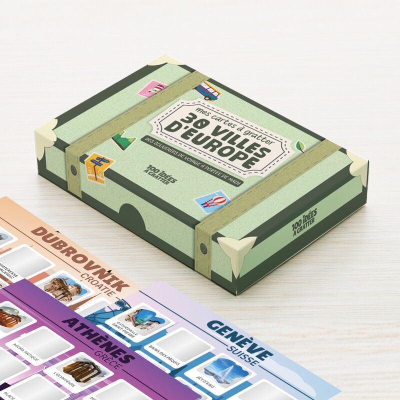 30 Städte in Europa – Meine Rubbellose