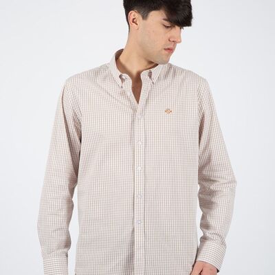 Camicia color cammello