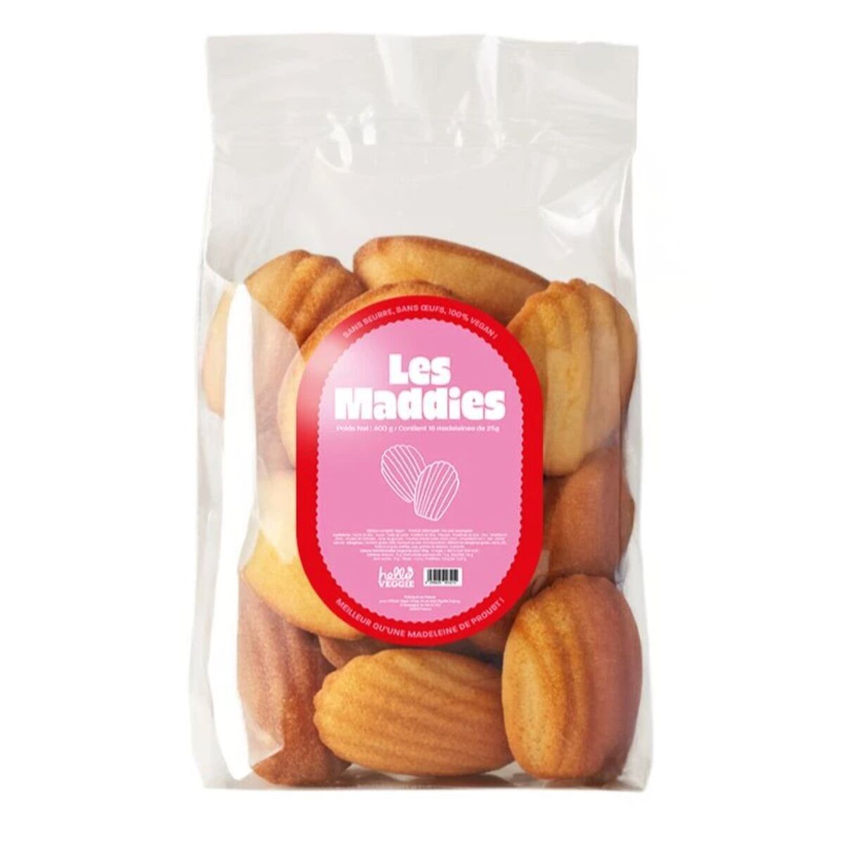 Madeleines Végétale - Sans Oeuf - Vegan - HELLO VEGGIE®