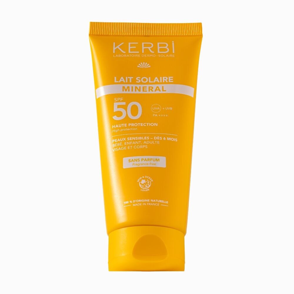 Sonnenschutzlotion mit Lichtschutzfaktor 50 – parfümfrei, 6 Monate, 100 g