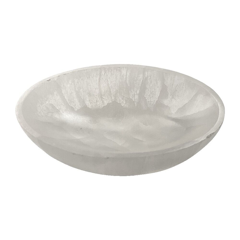 Selenitschale, oval, 10cm