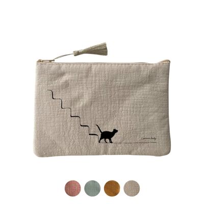 DISEGNO POETICO GATTO SACCHETTO N°2