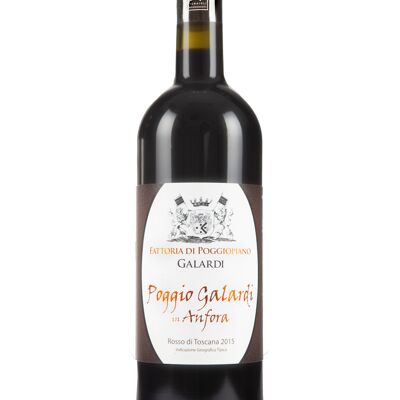 Vino tinto orgánico - Poggio Galardi en Anfora IGT