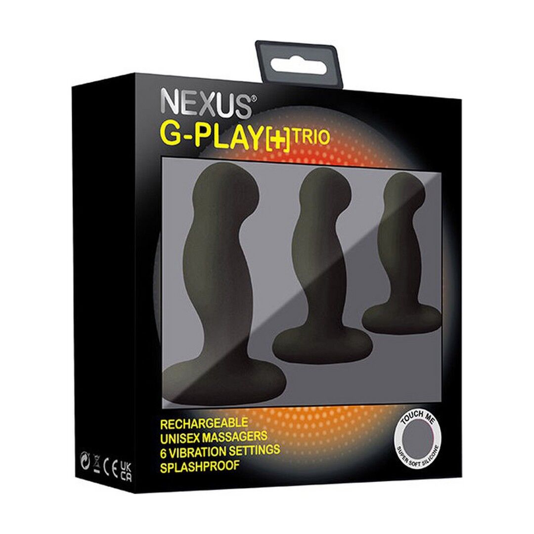 Gplaytrio+ - Wiederaufladbares Unisex-Vibratorset