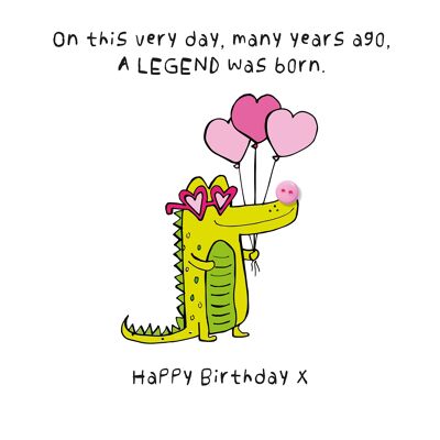 B8 : BIRTHDAY -LEGEND
