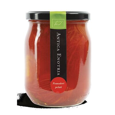 Verdura ecológica - Tomates enteros pelados 550g