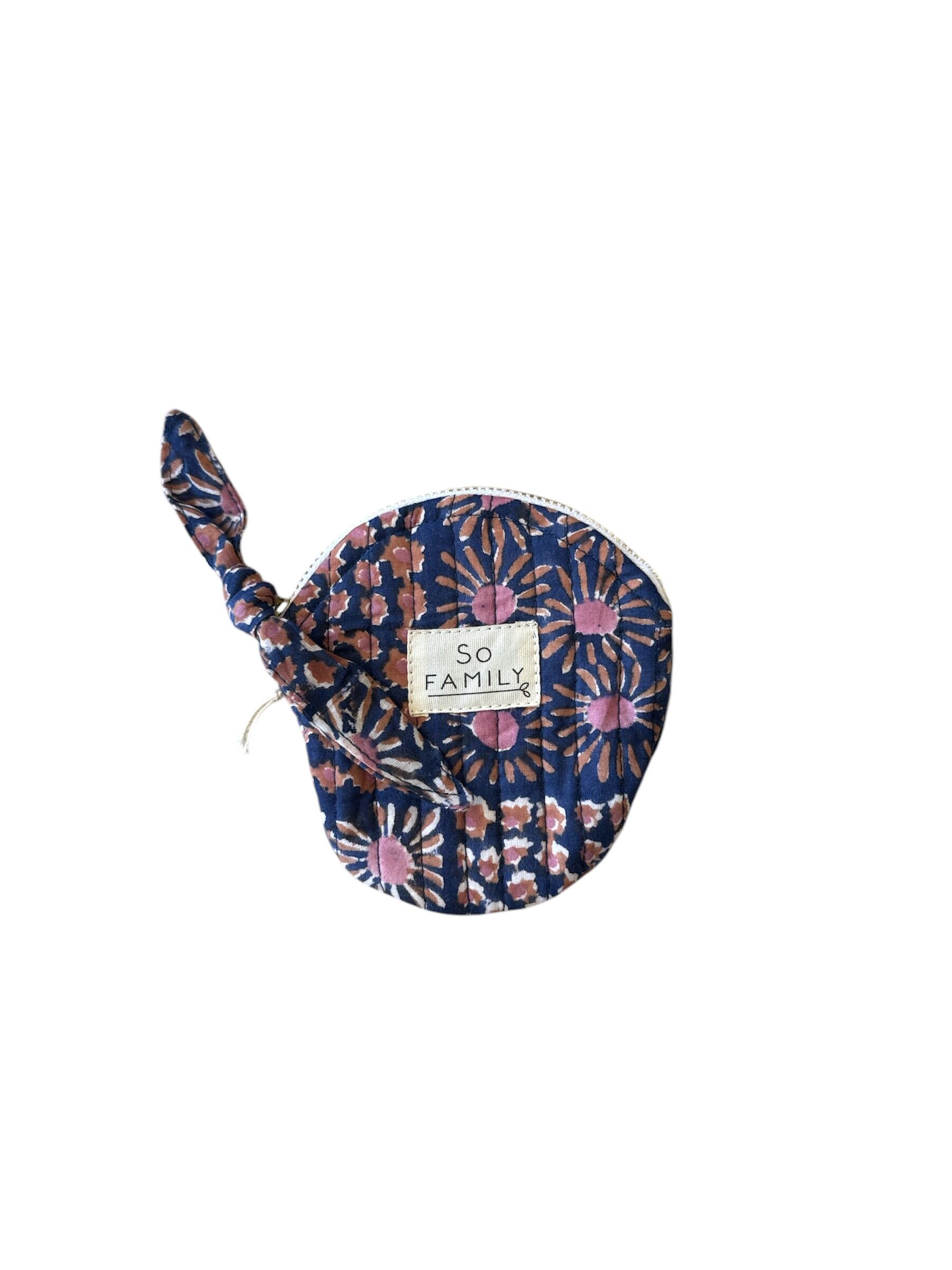 Borsa patchwork di mezzanotte