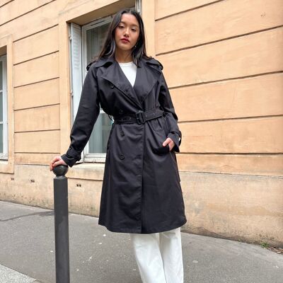 TRENCH CON CINTURA REGOLABILE (3425)