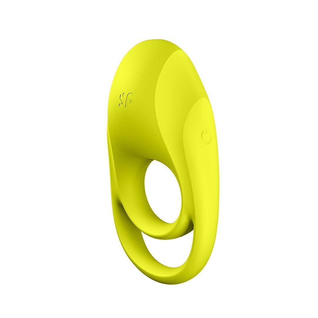 Satisfyer – Spectacular – Doppelter Strap-On-Vibrationsring – Neongrün – Neon...