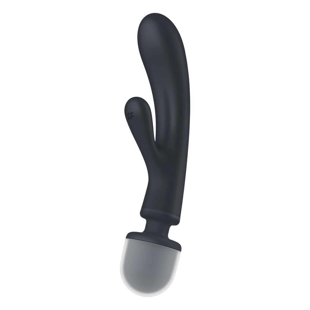 Satisfyer - Triple Lover - Vibratore ibrido a bacchetta - Grigio - Grigio