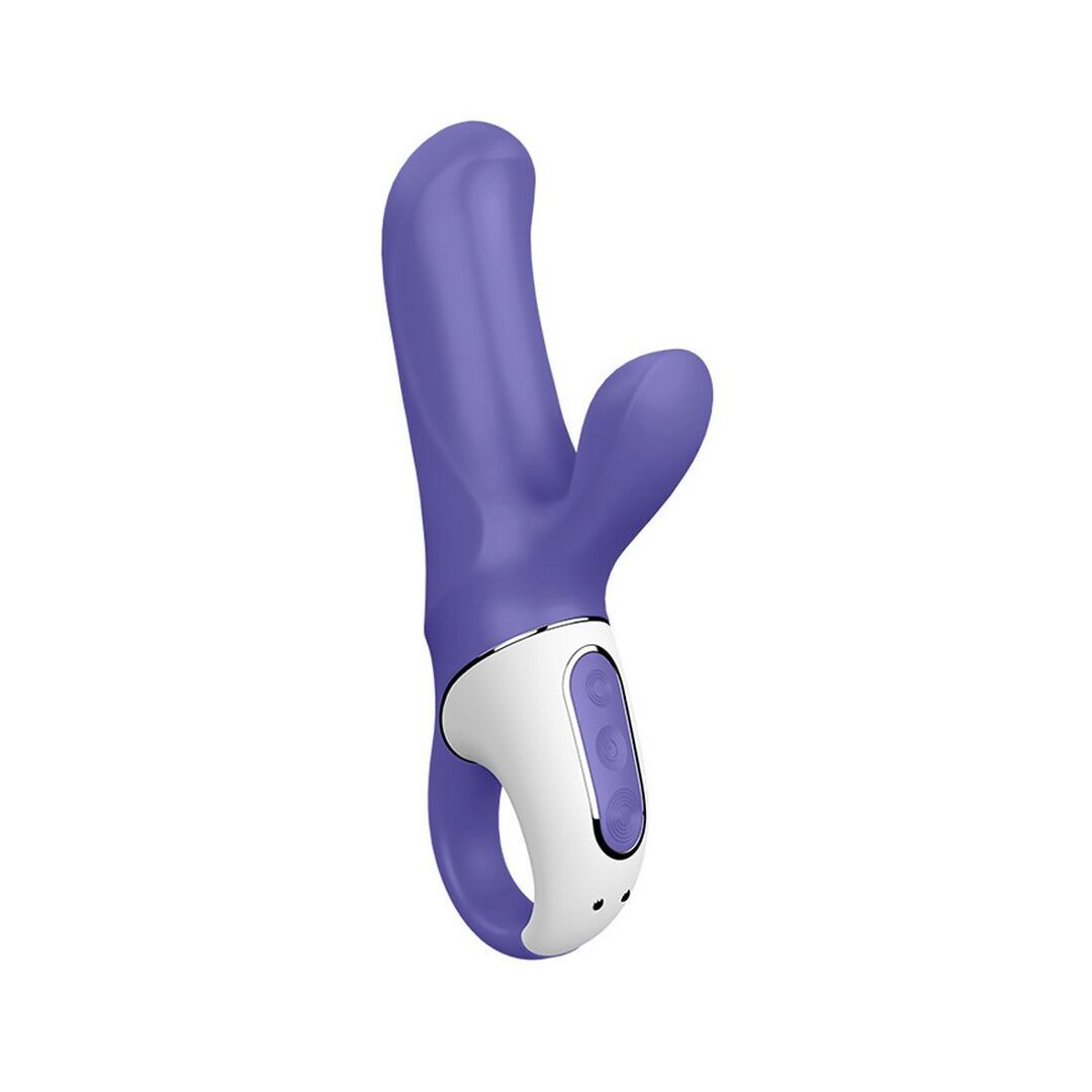 Satisfyer - Magic Bunny - Vibratore a forma di coniglio - Blu - Blu