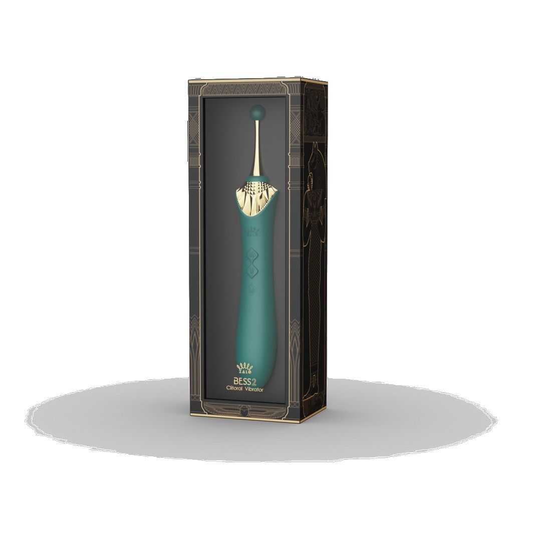 Bess 2 - Clitoral Vibrator - Turquoise Green