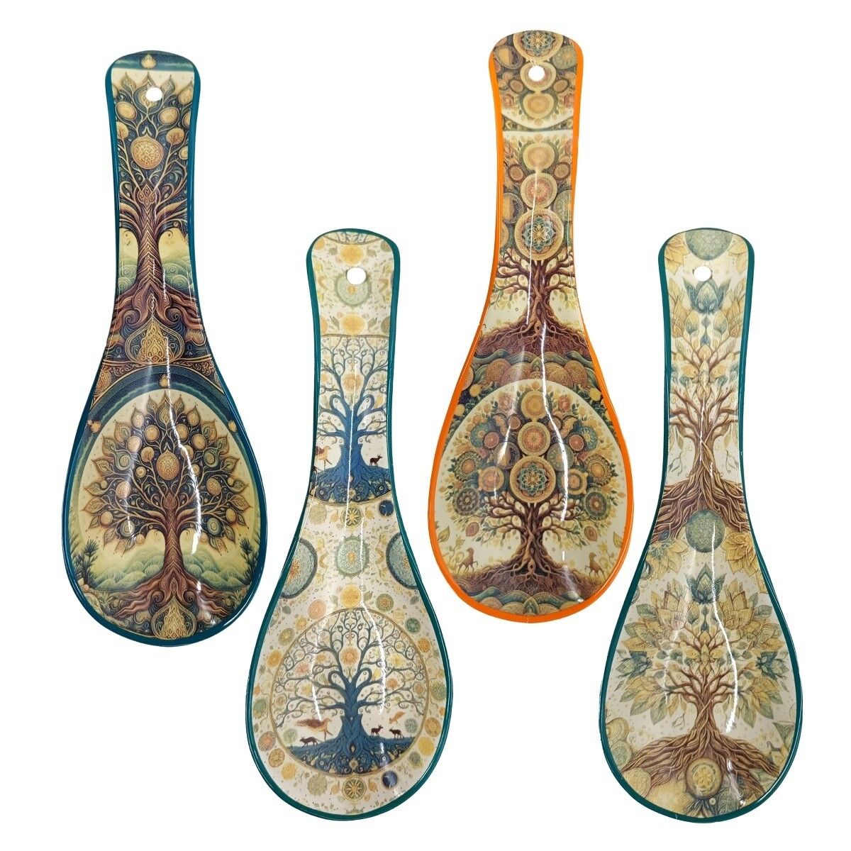 Reposa cucharas árbol 4U