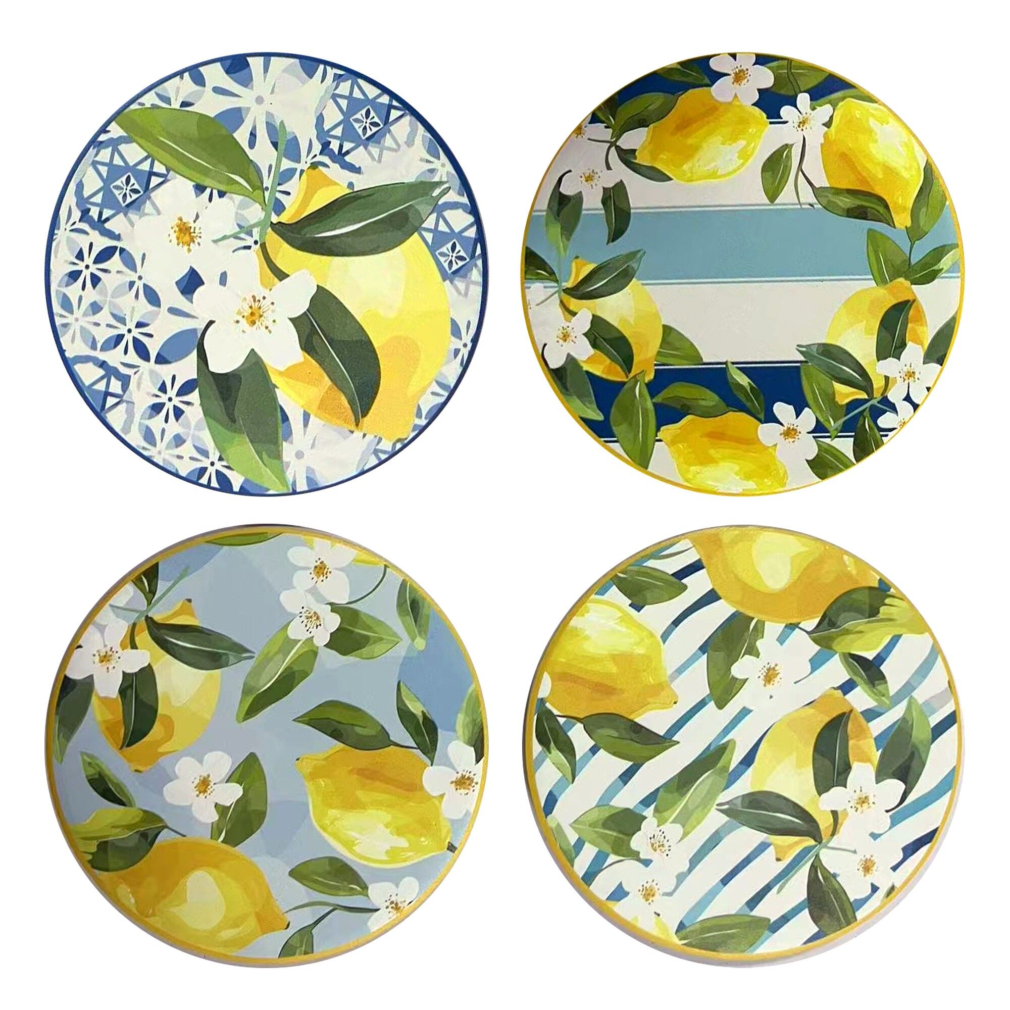 Lemon Coasters W/Exp.
