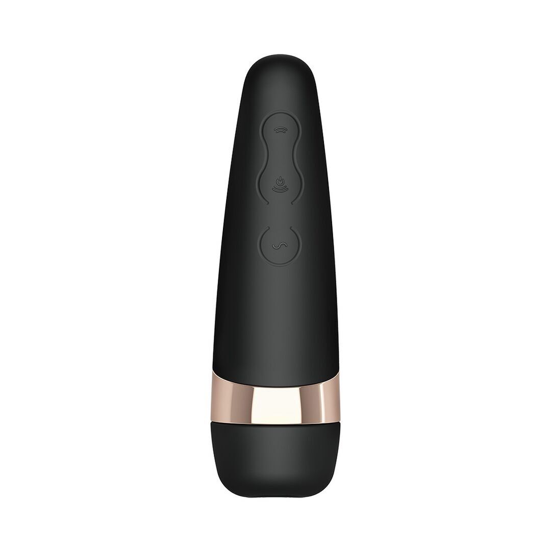Satisfyer - Pro 3Plus - Stimolatore Airpulse e Vibrazione - Nero/Oro - ...