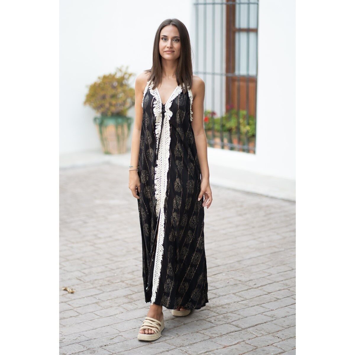 Abito lungo El Nido Gold