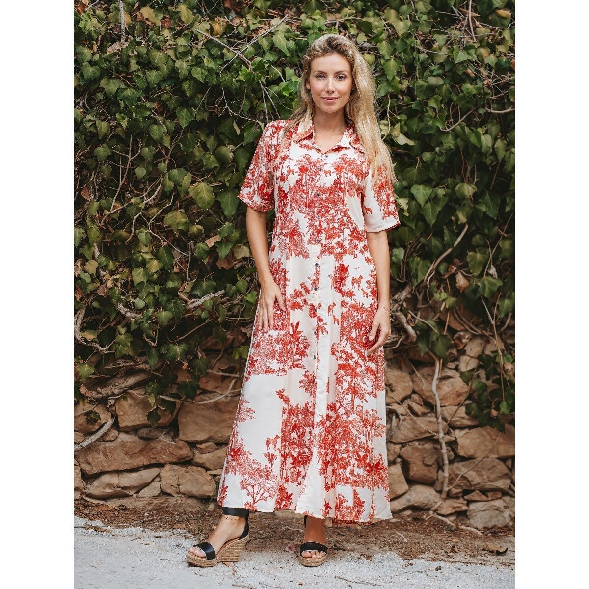 Langes Luxe-Kleid „Madeira“