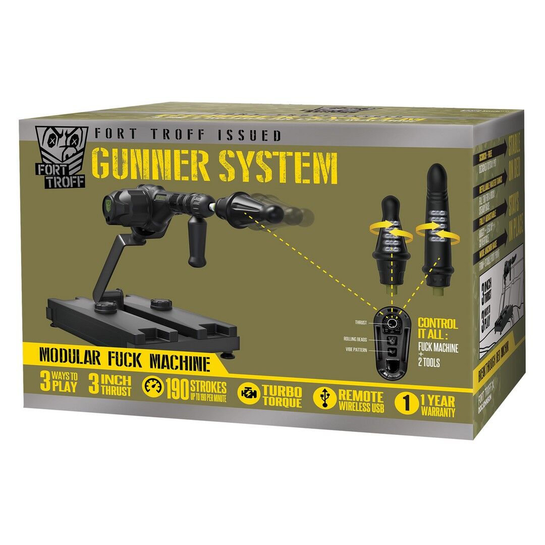 Gunner System - Macchina per scopare modulare 3 in 1