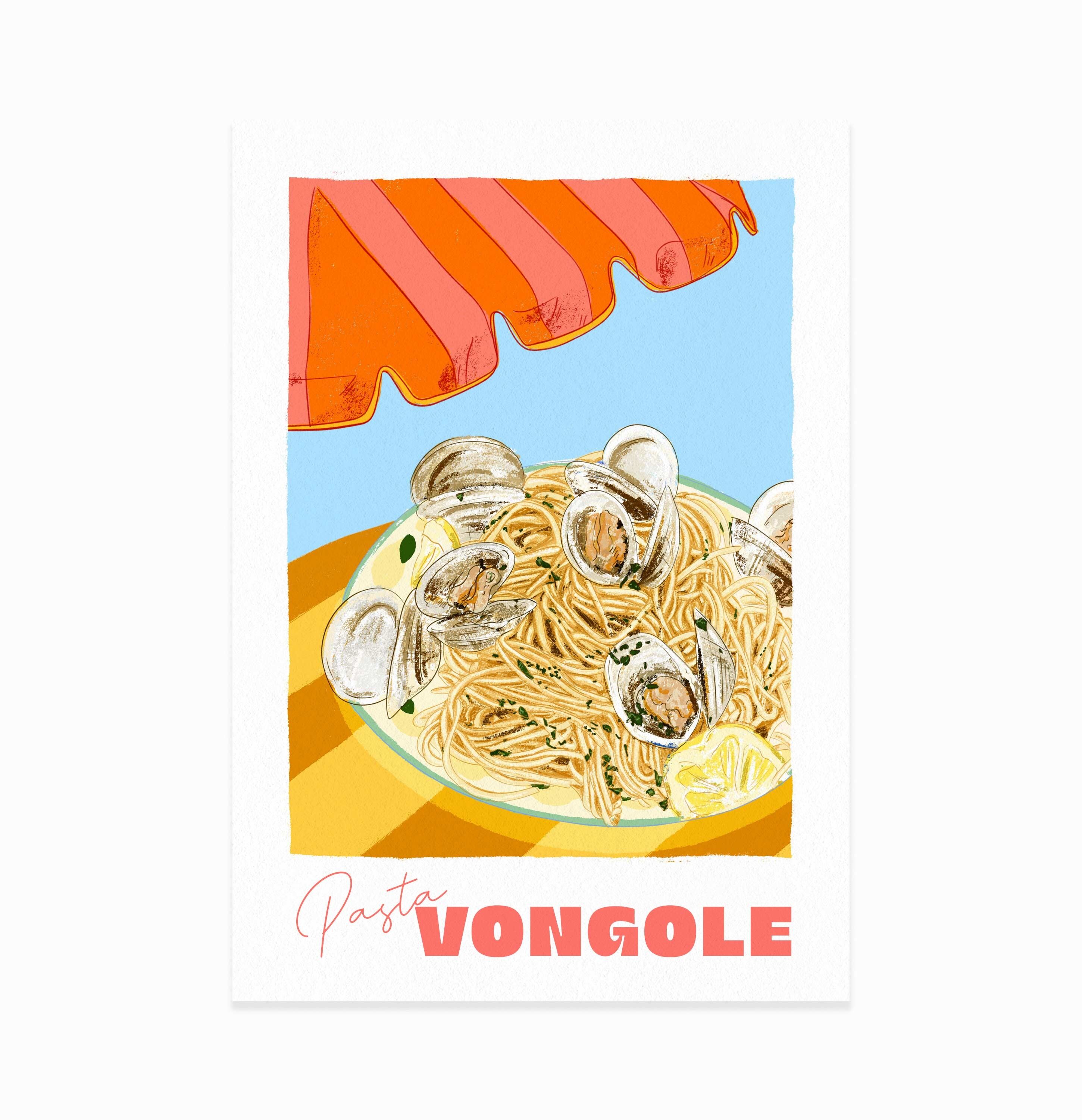 Manifesto Pasta alle Vongole