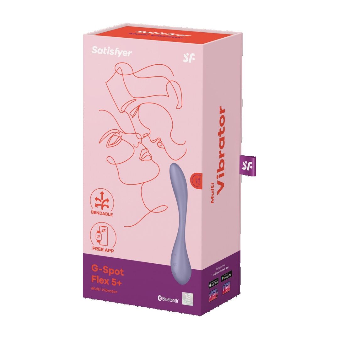 G-Spot Flex 5Plus - Vibratore Punto G - Viola