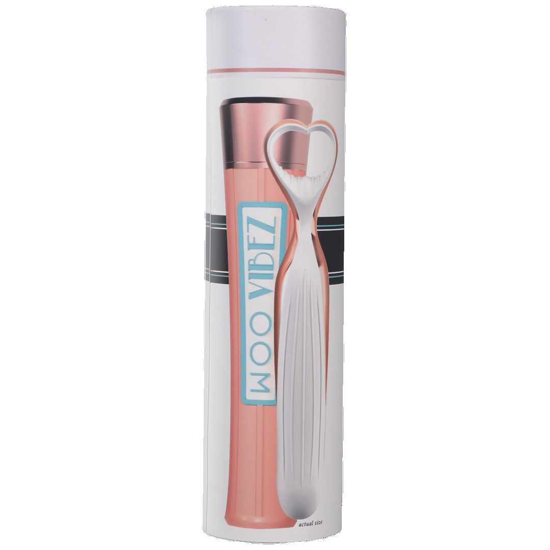 Wiederaufladbarer Silikonvibrator mit Aufbewahrungsbox