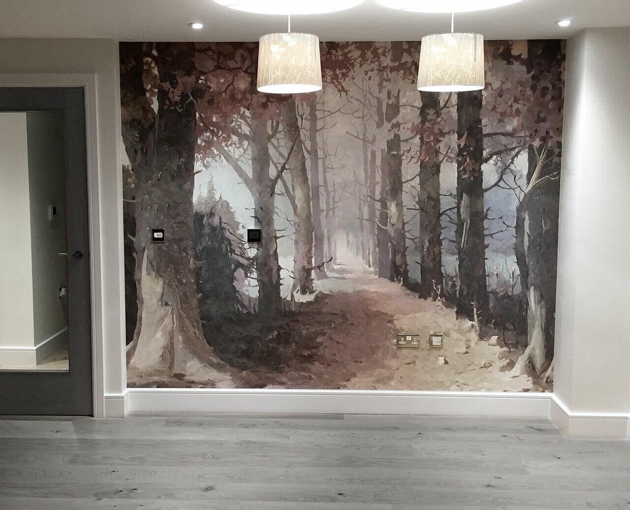 Carta da parati murale King's Wood