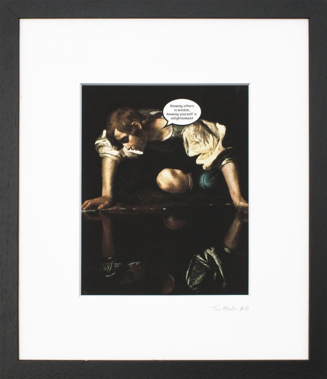 TaoMaster-6 Tela stampata incorniciata