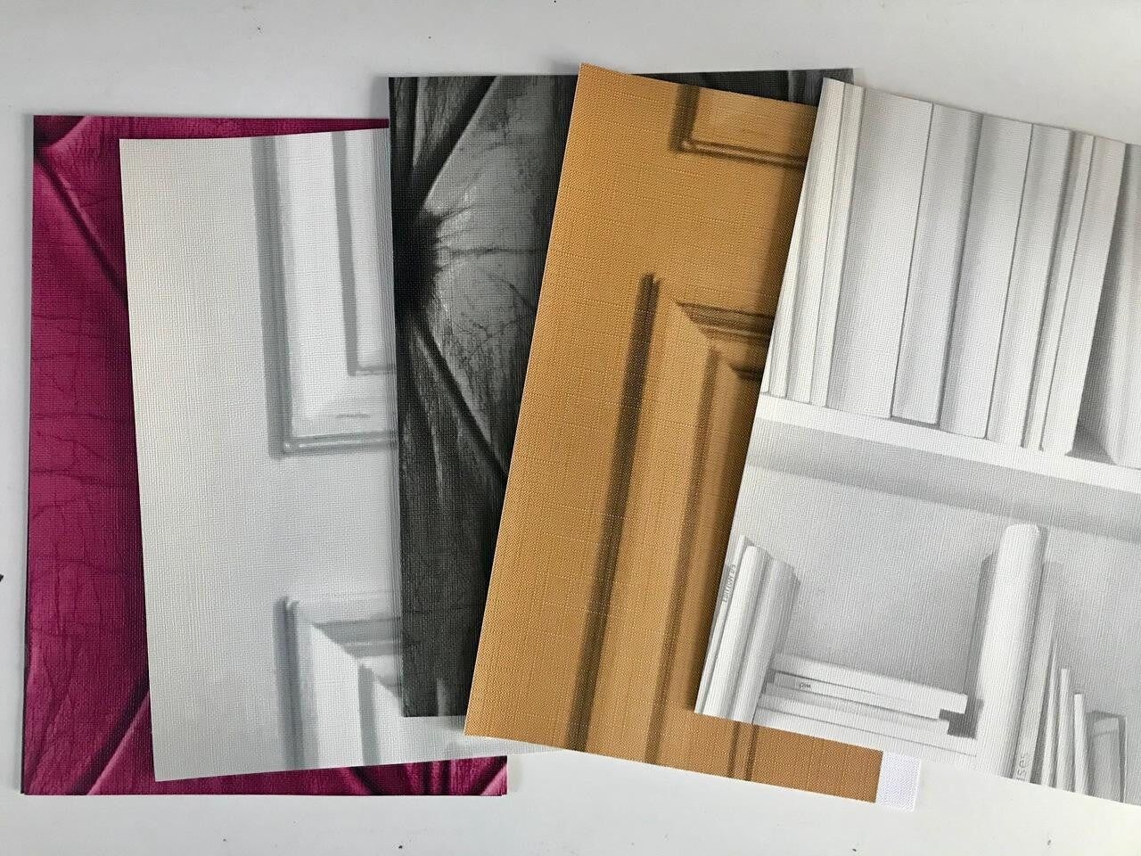 Paquete de muestra de papel tapiz de diseño