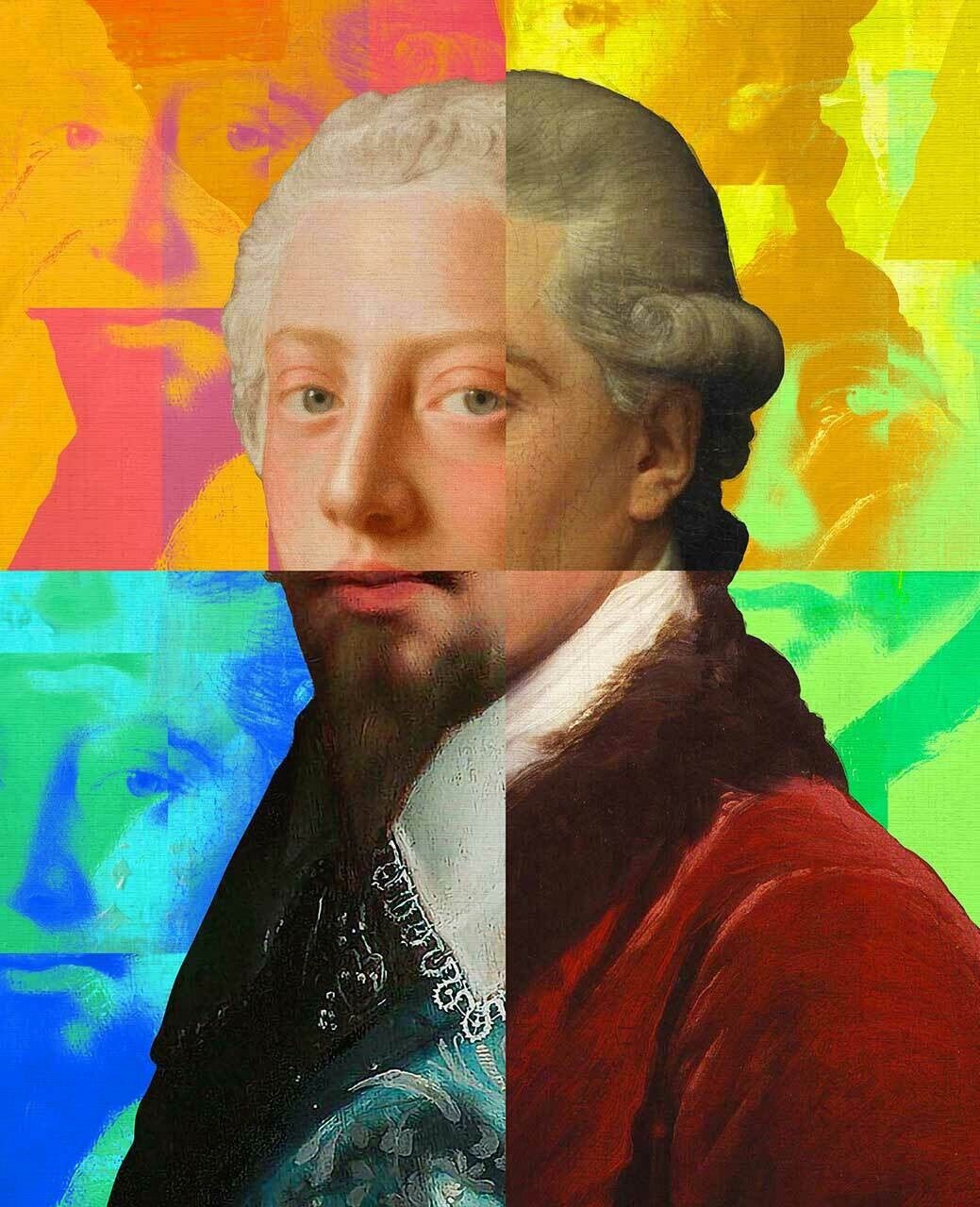 Ritratto di gentiluomo confuso Giacca rossa